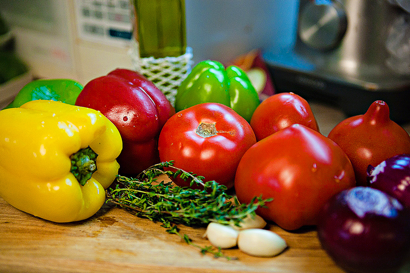 Суп-пюре томатный с перцами - фотография № 1