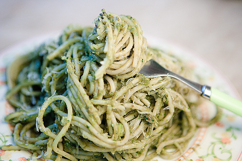 Спагетти с авокадо - фотография № 10