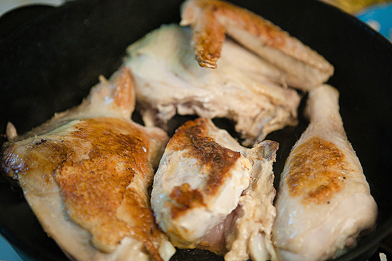 Цыпленок с перцами - фотография № 6