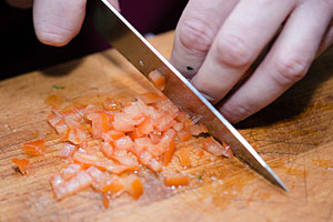 Морковные котлетки с овощным рататуем от шеф-повара ресторана "Калитка" - фотография № 9