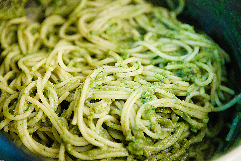 Спагетти с авокадо - фотография № 8