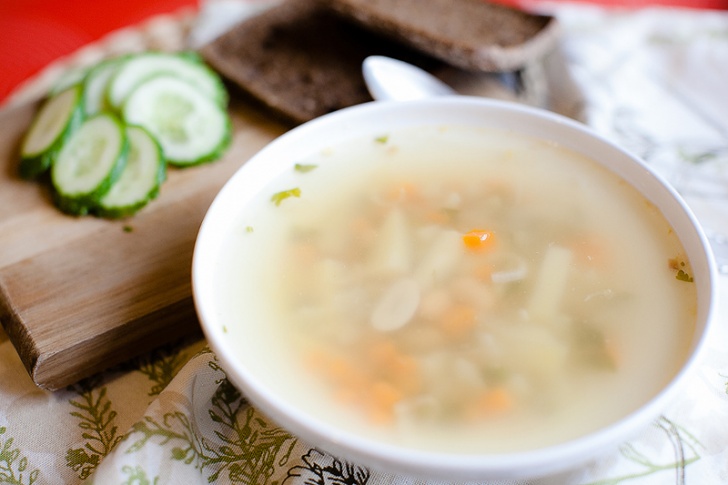 Суп из белой фасоли с сельдереем - фотография № 12