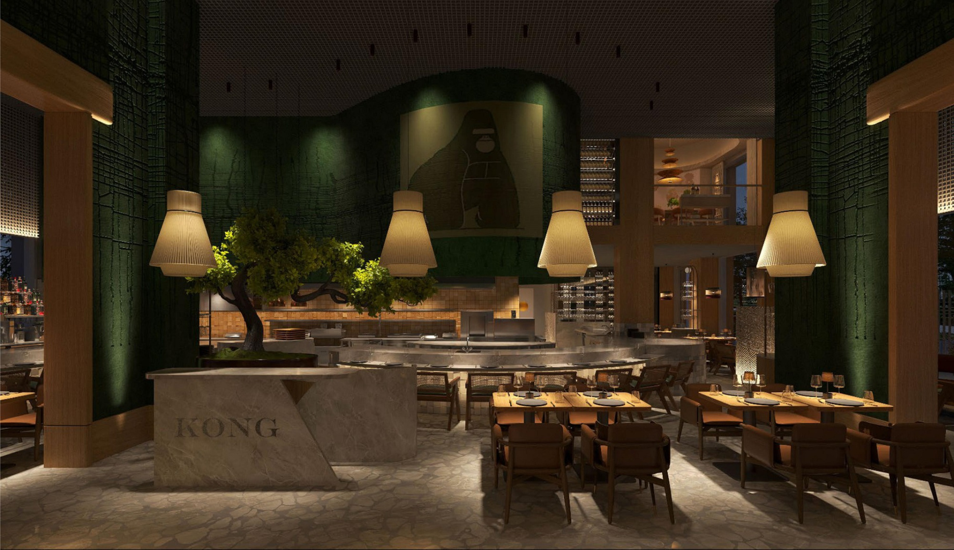 Открытие ресторана KONG Глена Баллиса и Феликса Бермана - фотография № 1