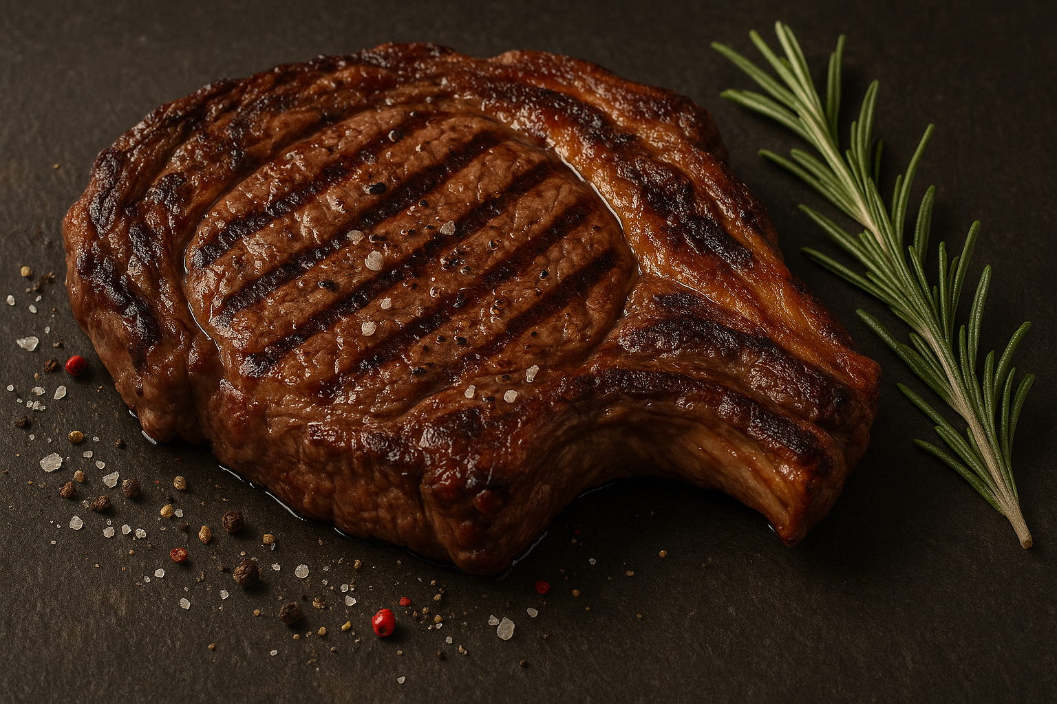 Специальные цены на стейки Нью-Йорк и Рибай в ресторане Black Angus - фотография № 1