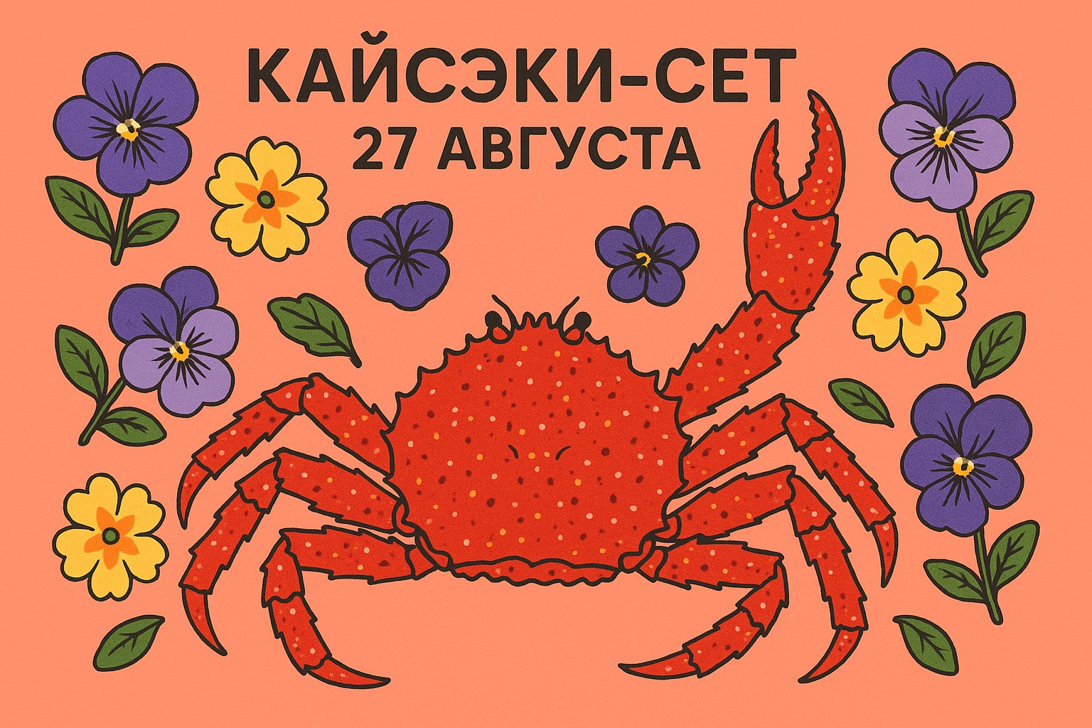 Краб-cамурай - фотография № 1