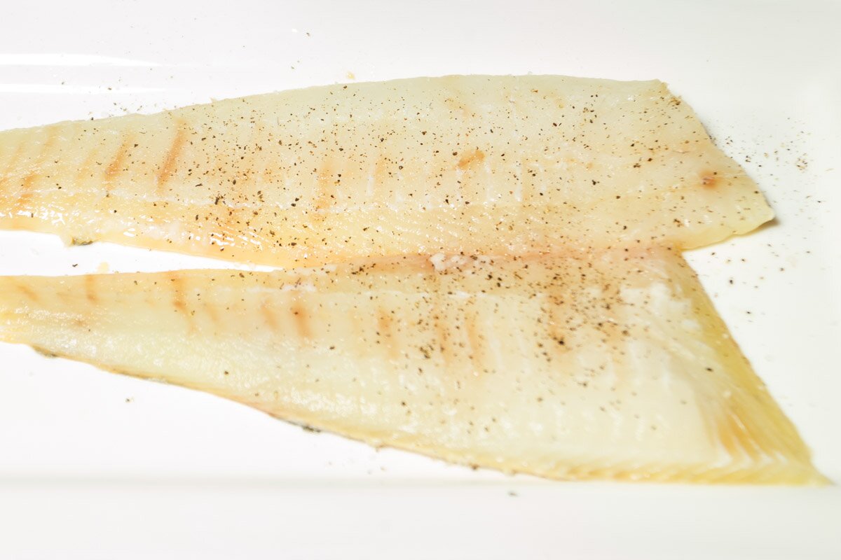 Камбала с пюре из тыквы от шеф-повара ресторана Gluhwein - фотография № 12
