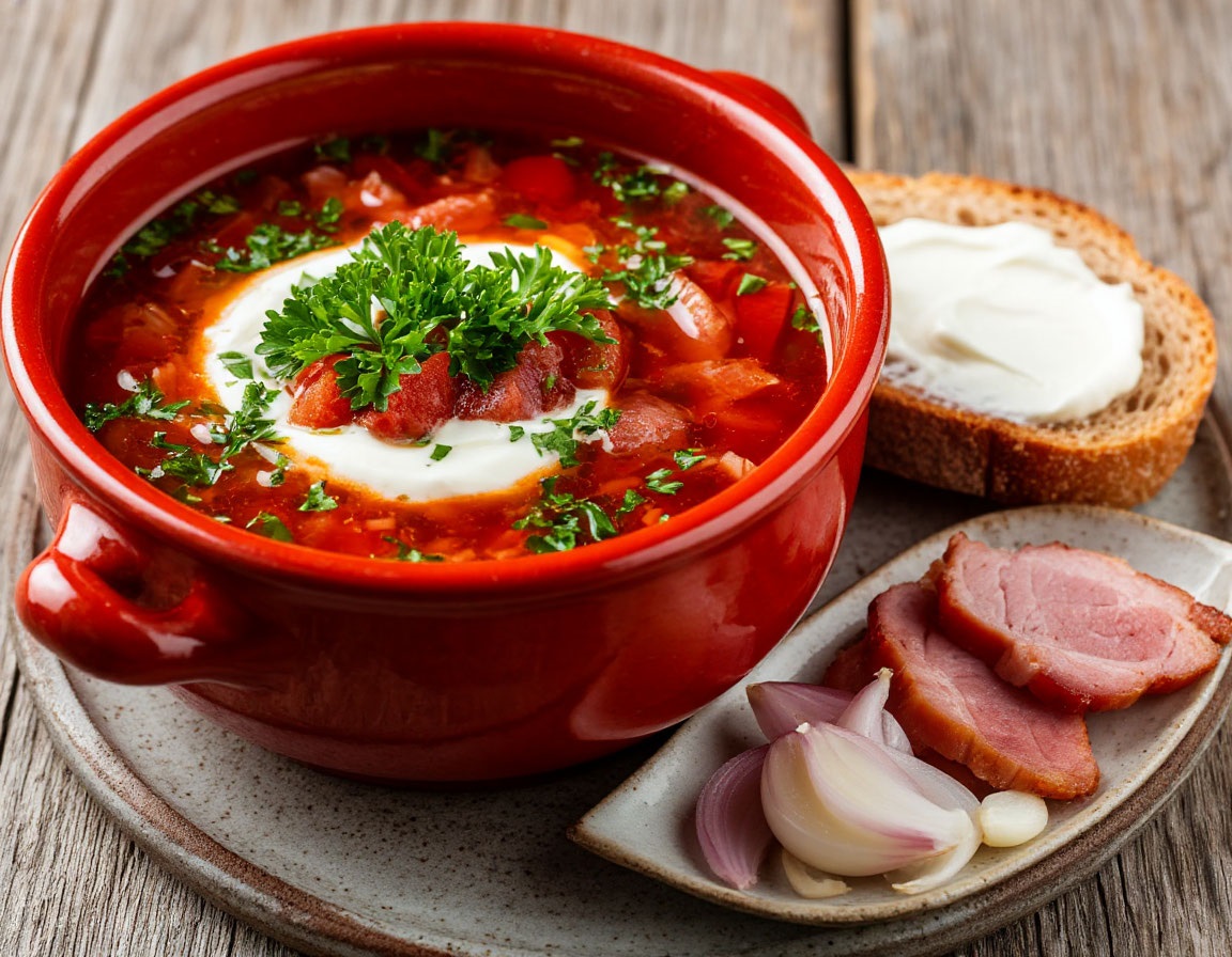 Фестиваль борща в «Матрёшке» - фотография № 1