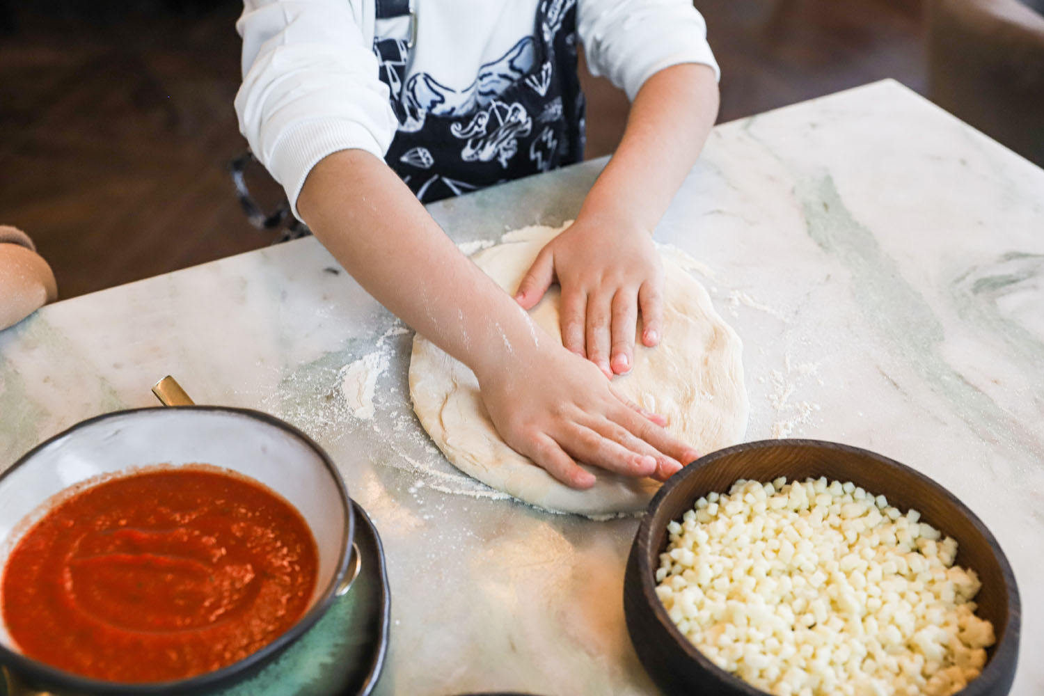 Мастер-класс по приготовлению пиццы - фотография № 1