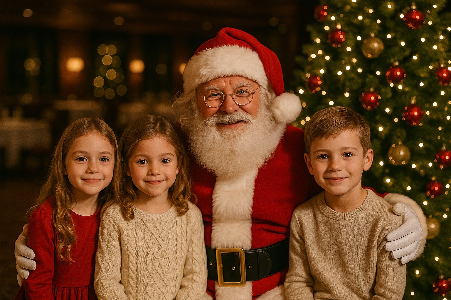 Новогодняя сказка с Дедом Морозом и Снегурочкой - фотография № 1