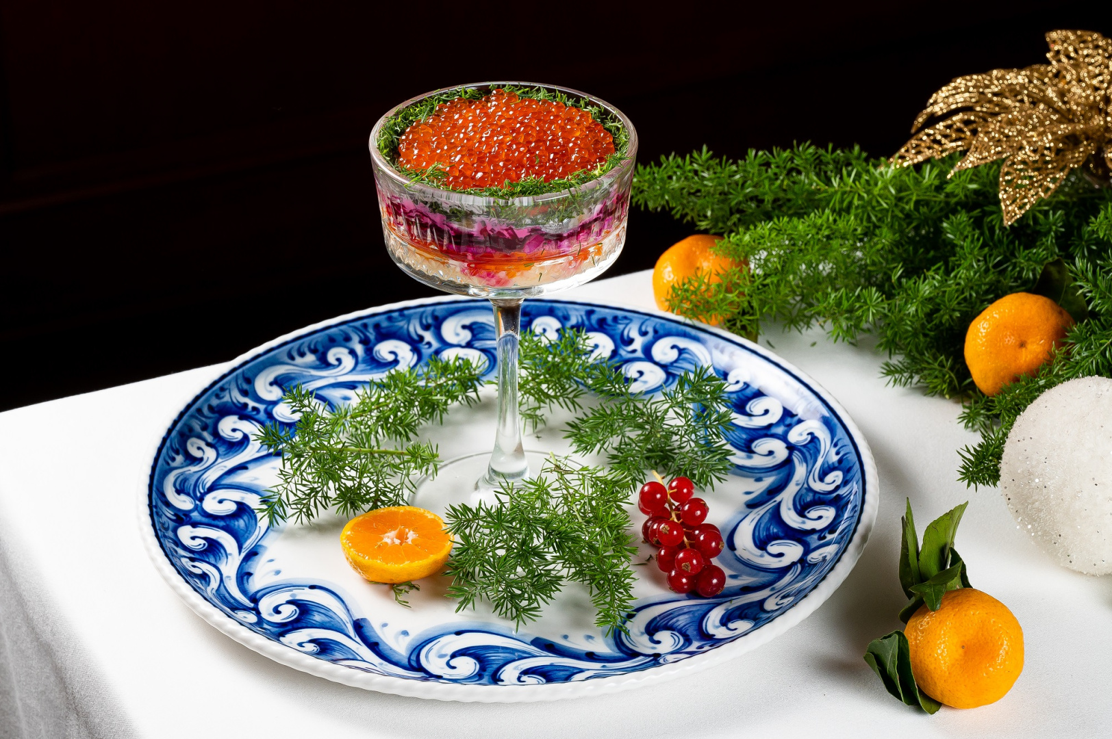 Новый год на борту: праздничное меню в ресторане-яхте «Чайка» - фотография № 7