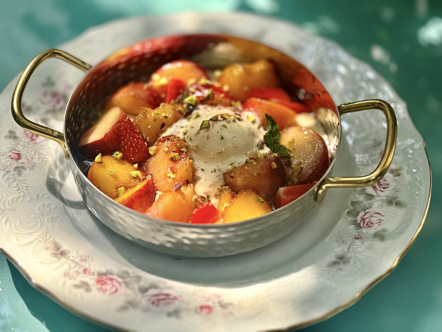 Фламбе-шоу в Geraldine: игры с огнем и вкусом - фотография № 1