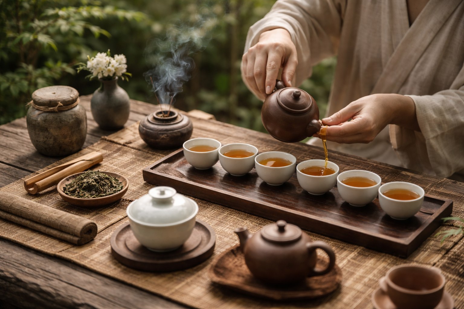 Чайная церемония - фотография № 1