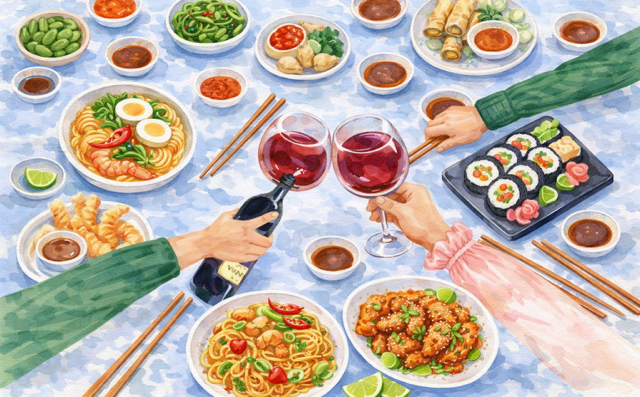 Паназиатский гастрономический ужин