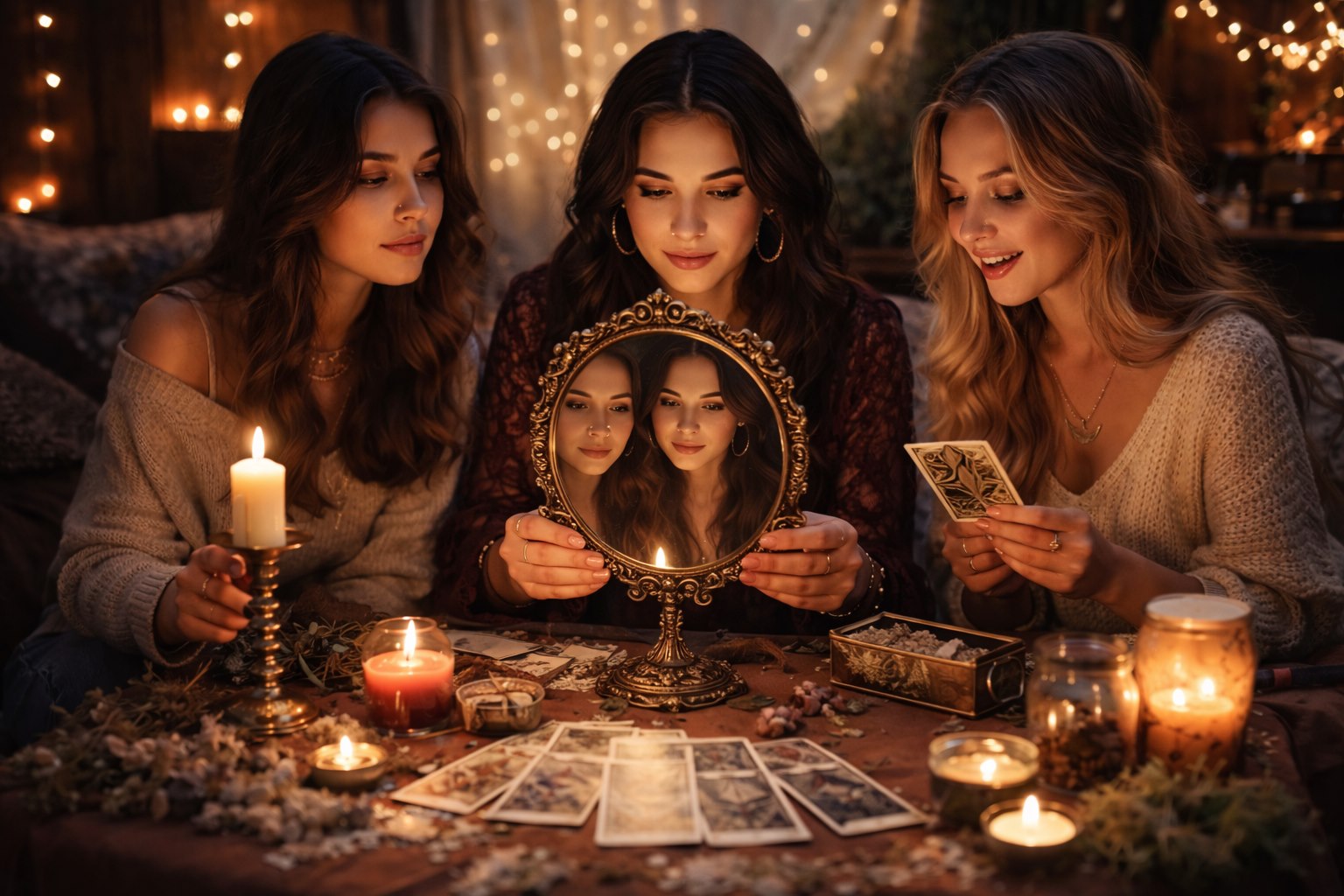 Арт-завтрак «Святочные гадания в искусстве и литературе» - фотография № 1