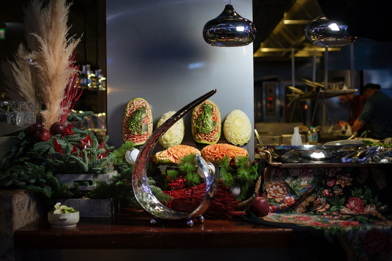 Новогоднее застолье в «RFR Гриль» - фотография № 1