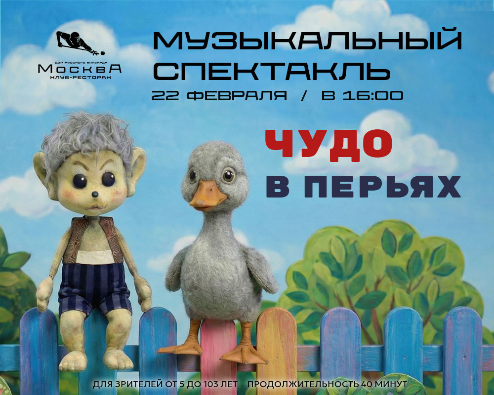 Музыкальный спектакль-игра «Чудо в перьях» - фотография № 1