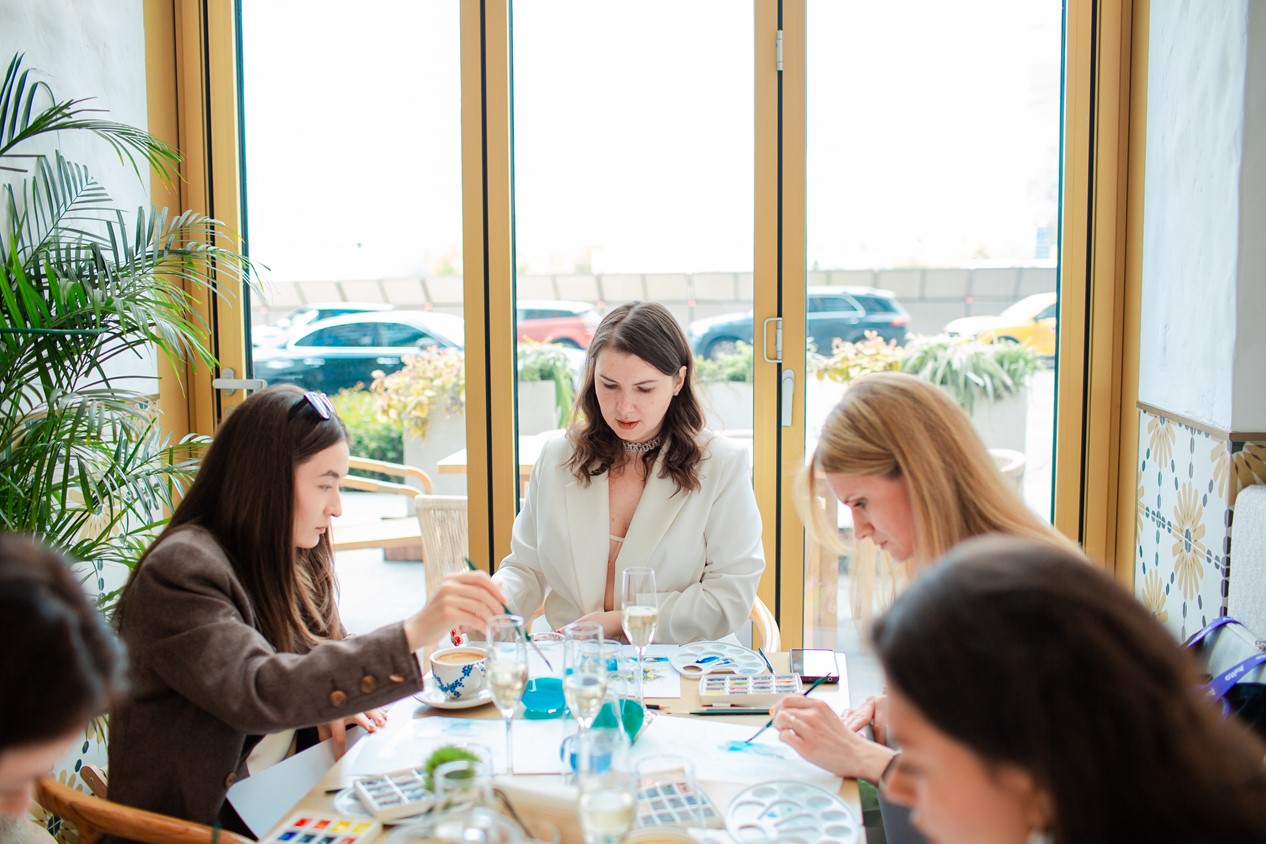 Арт-бранч с Анной Лобановой - фотография № 4