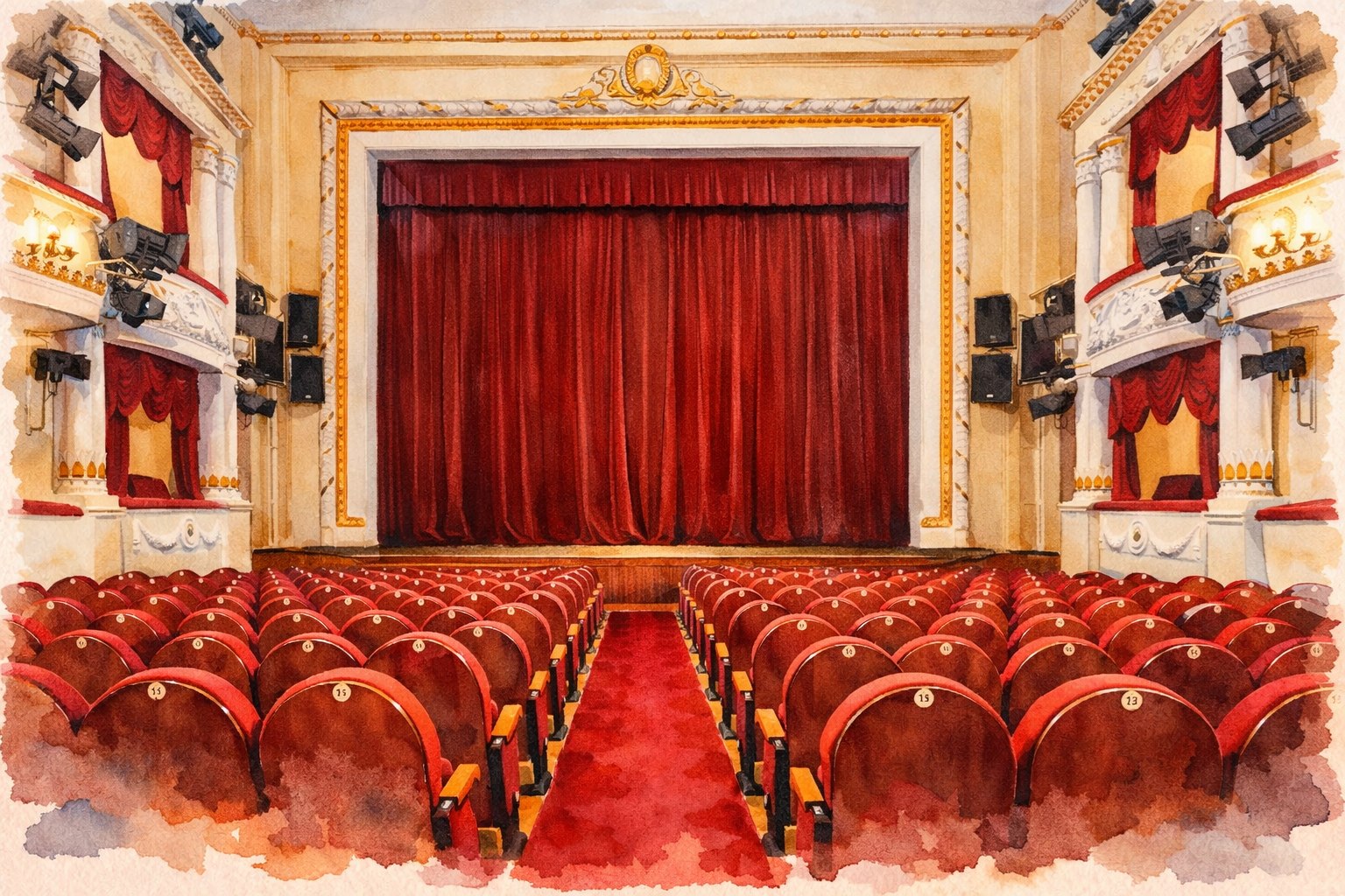 Утренний бранч с увлекательной экскурсией в театр им. А.С. Пушкина - фотография № 1