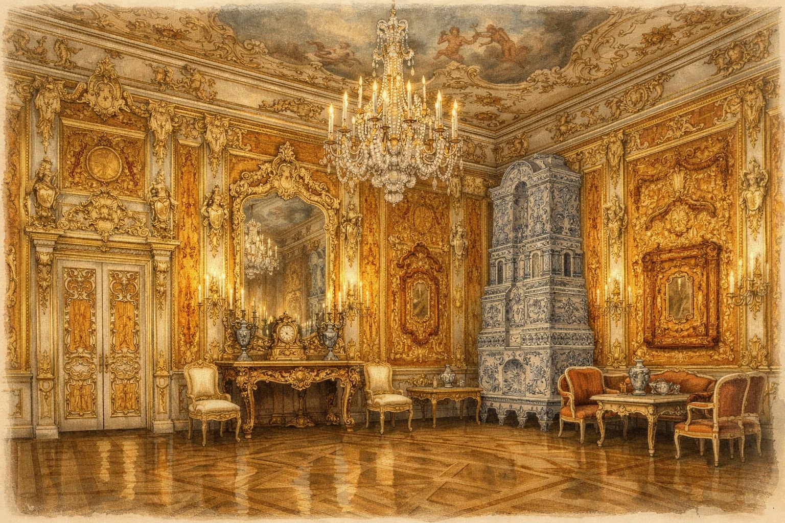 Арт-ужин «Шедевры Царского села» - фотография № 1