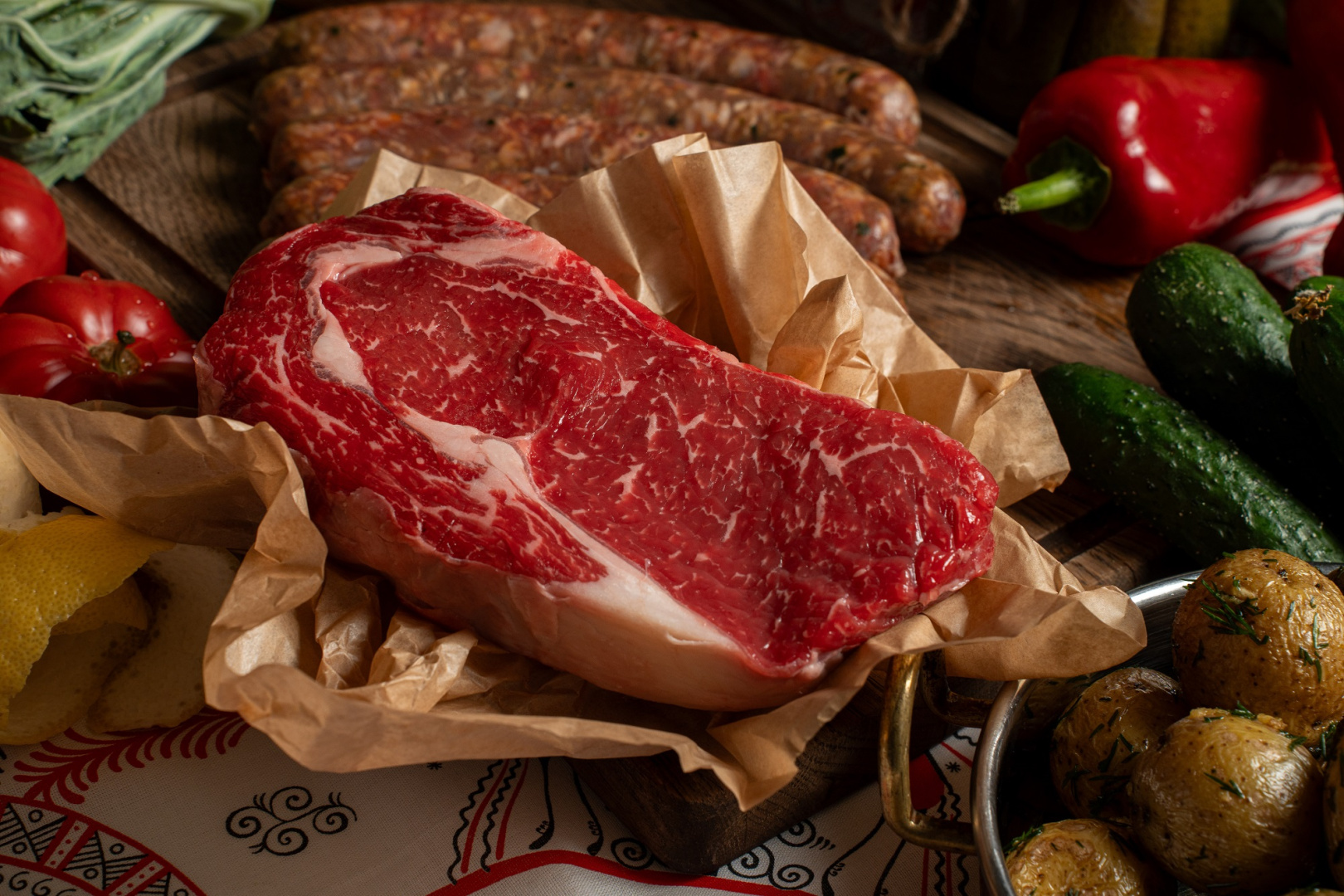 Мясные корзины для пикника от ресторана «Воронеж» - фотография № 2