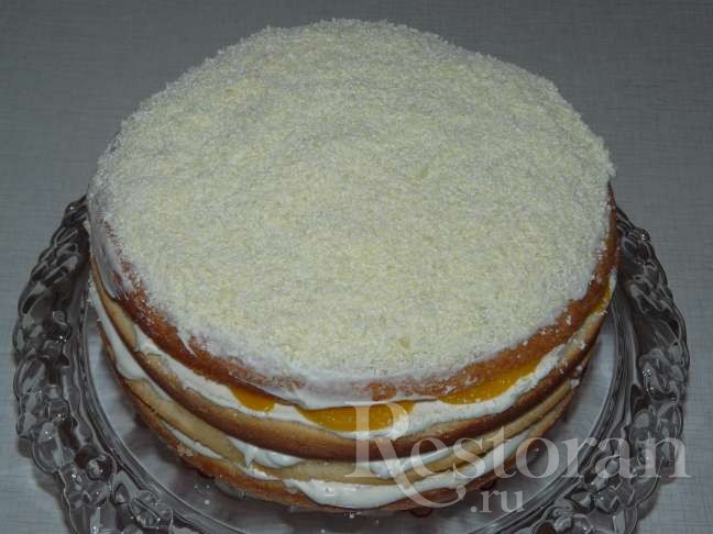 Бисквитный торт «Именинный» - фотография № 12