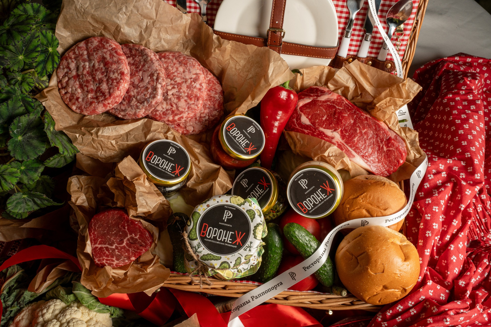 Мясные корзины для пикника от ресторана «Воронеж» - фотография № 3