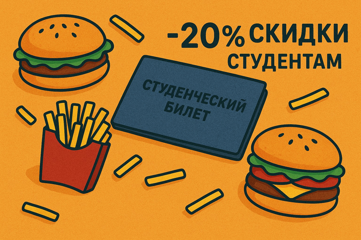 -20% скидки студентам в #FARШ - фотография № 1