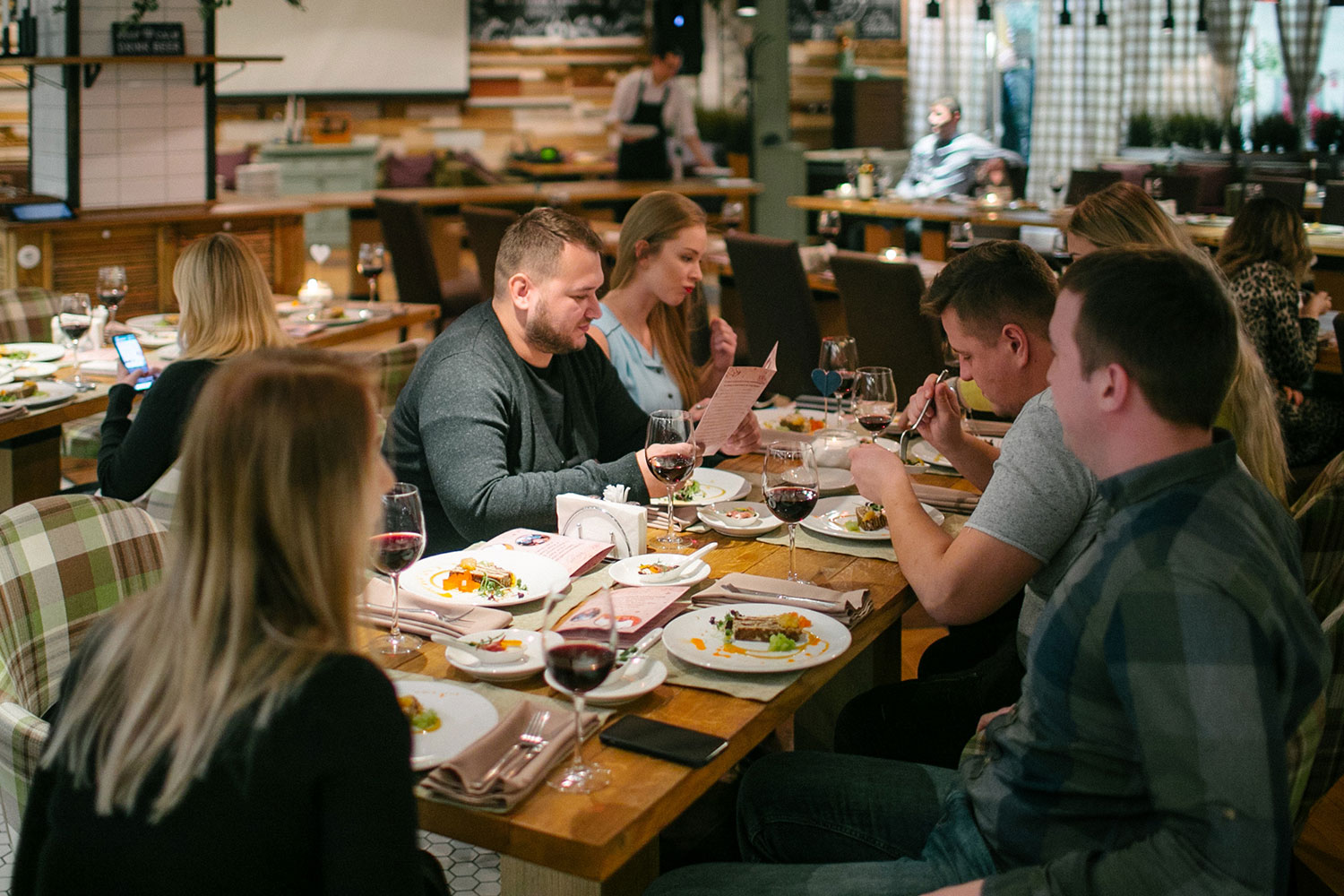 Ужин в подарок 23 февраля в «Бон Апп» - фотография № 1