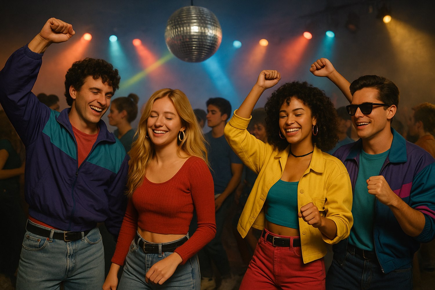 Новогодняя дискотека 90-х и 2000-х - фотография № 1