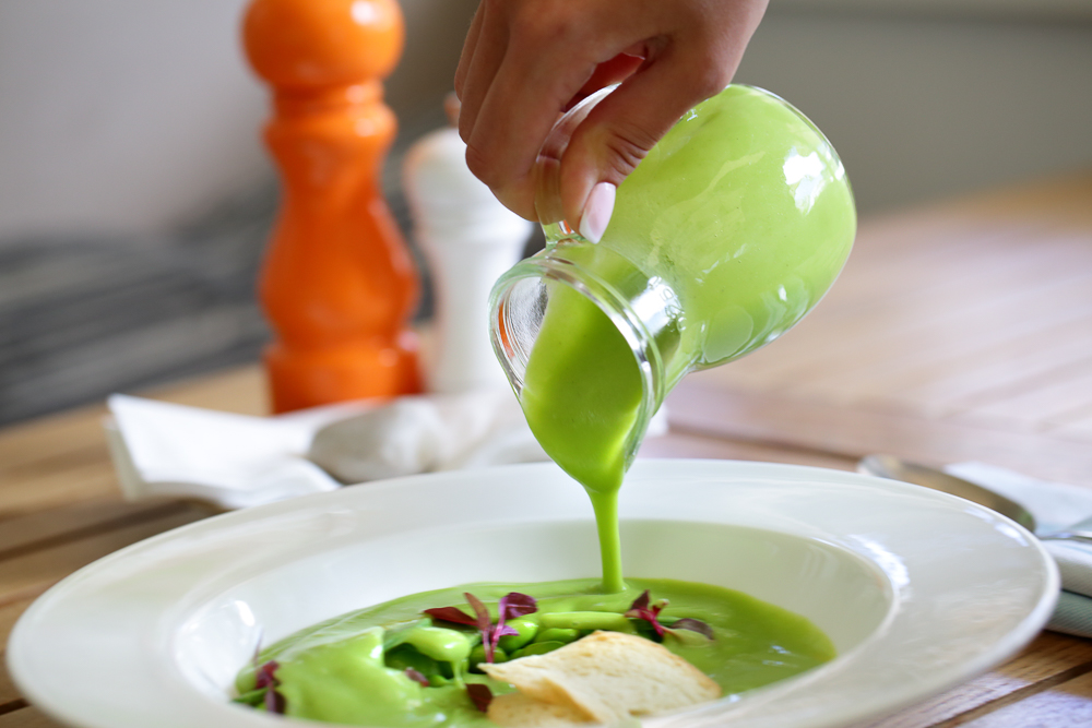 Суп из зеленого горошка от шеф-повара ресторана Food Embassy - фотография № 24