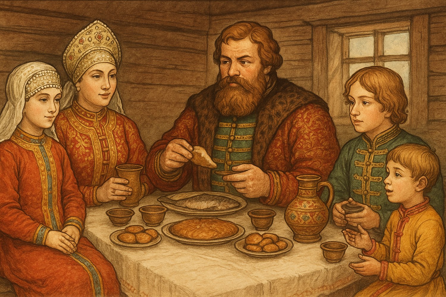 Московский обед: «Домострой» - фотография № 1