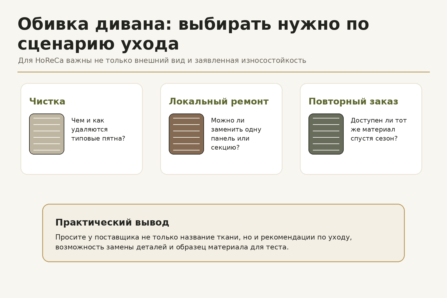 Диван для кафе: 6 ошибок, которые становятся заметны только после открытия - фотография № 3