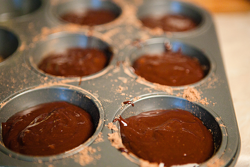 Шоколадные маффины (простой вариант) - фотография № 8