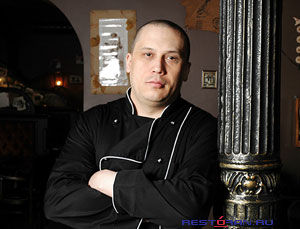 Шеф-повар ресторана Хемингуэй Дмитрий Тарасенко