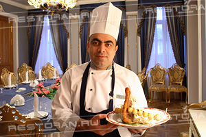 Шеф-повар ресторана Принцесса Ильгпр Ахметов