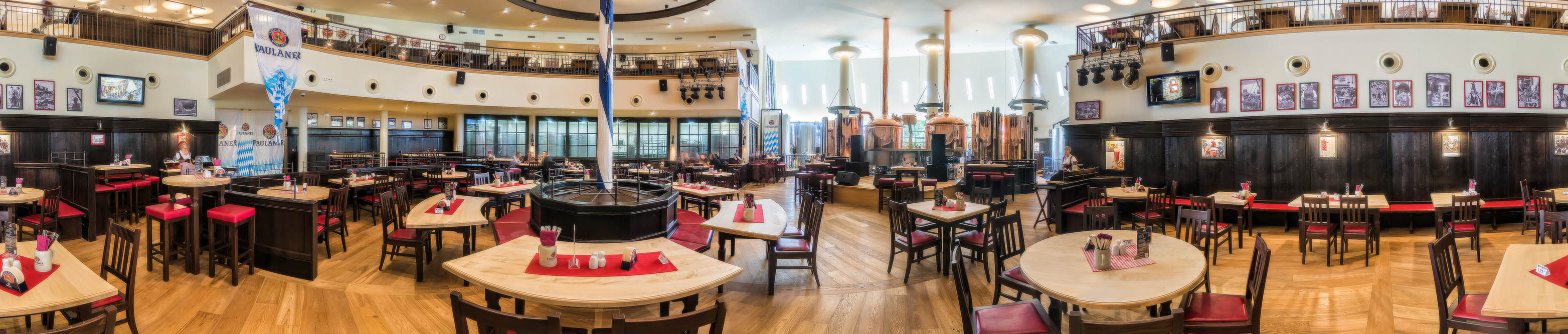 Paulaner Brauhaus Moscow Olympic / Пауланер Браухаус панорама 5