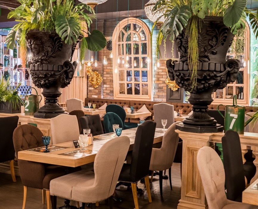 Ресторан BAHROMA (Савушкина). Санкт-Петербург, ул. Савушкина, 141А, 2 ...