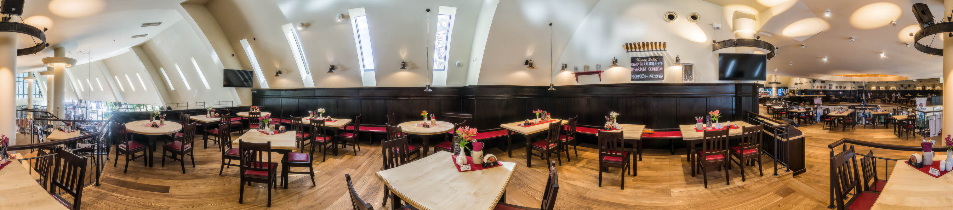 Paulaner Brauhaus Moscow Olympic / Пауланер Браухаус панорама 6