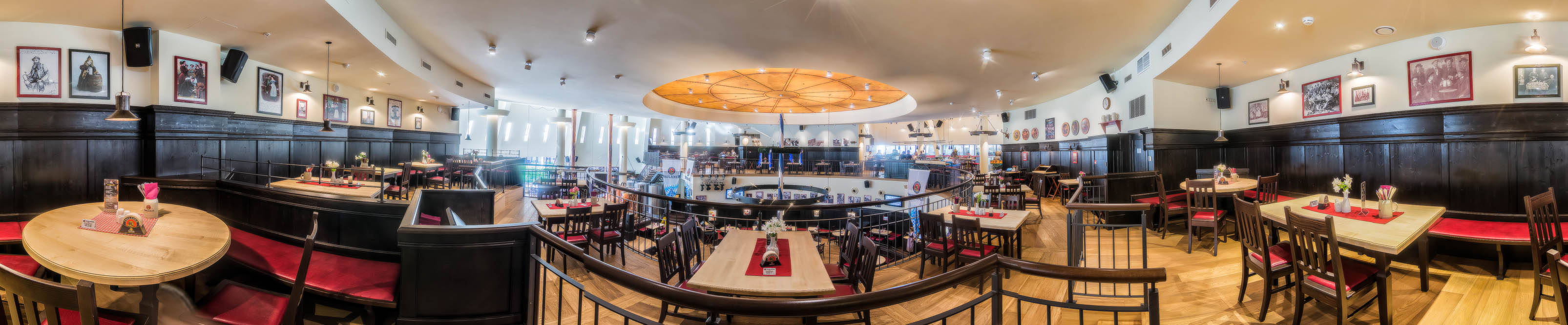 Paulaner Brauhaus Moscow Olympic / Пауланер Браухаус панорама 3