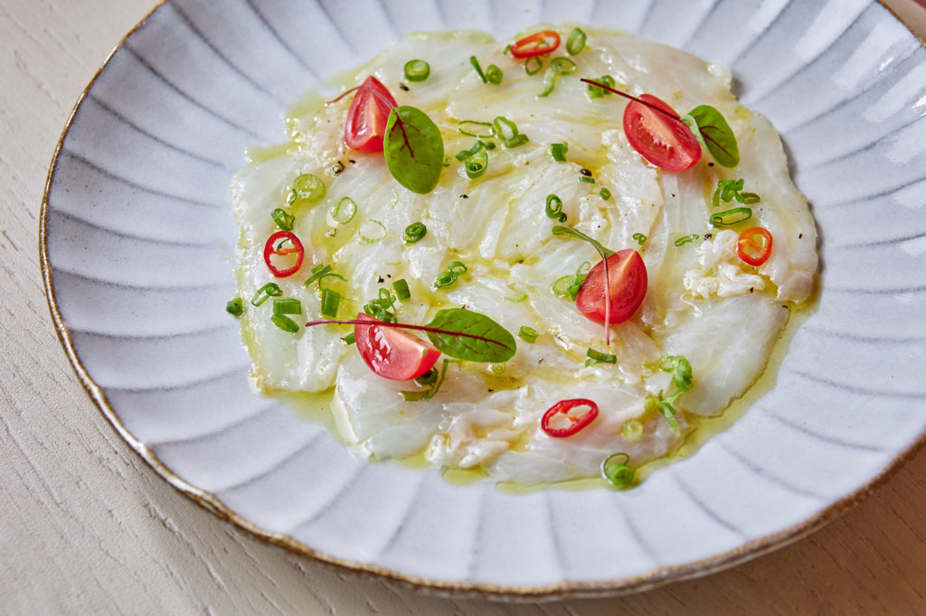 Крудо из морского гребешка