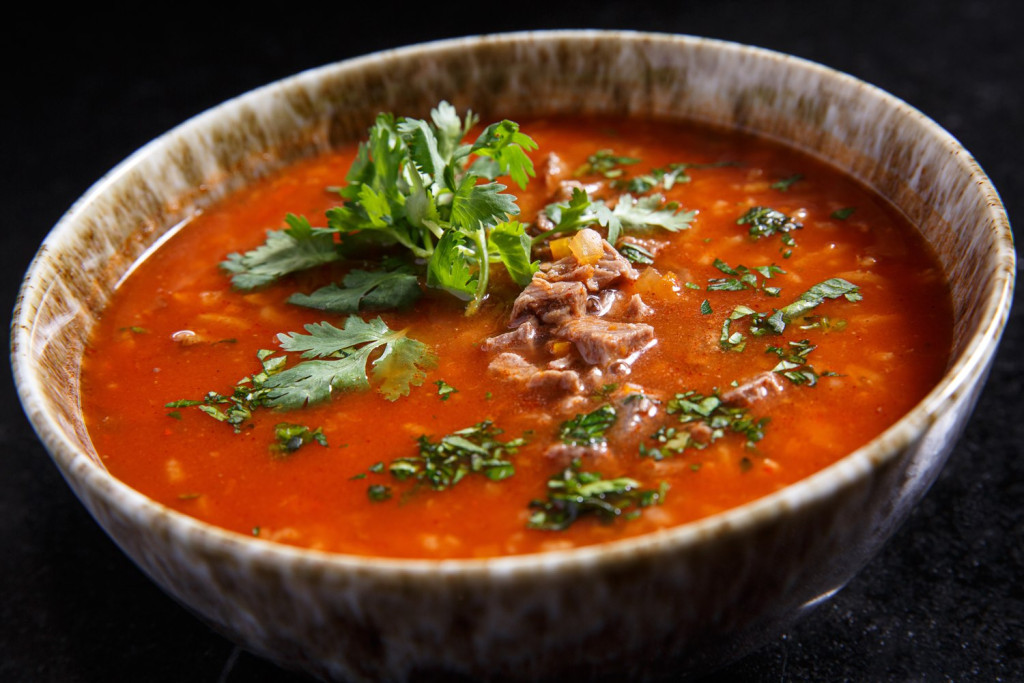 Пряный суп харчо