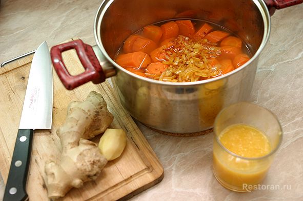 Морковный суп-пюре - фотография № 1