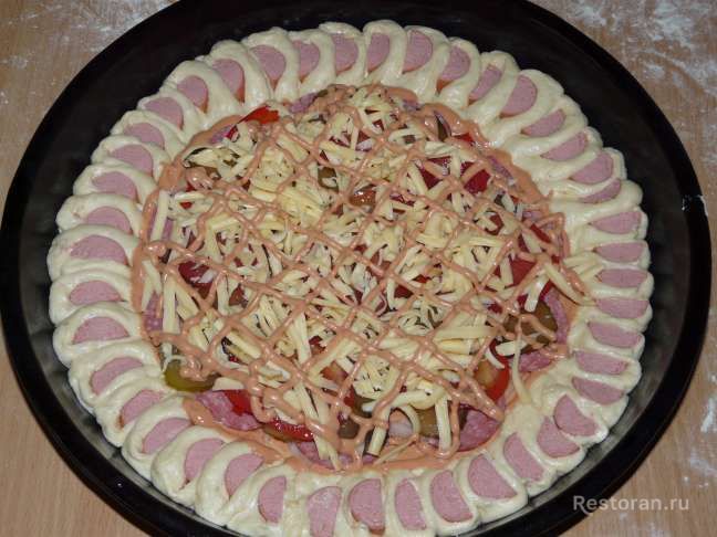 Пицца со вкусным краешком - фотография № 11
