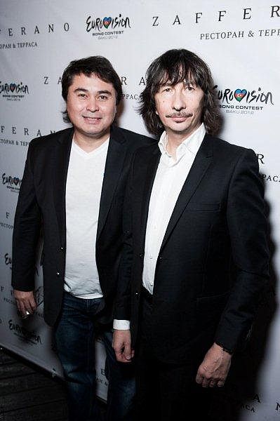 Звезды Евровидения-2012 встретились на веранде Zafferano в Москве