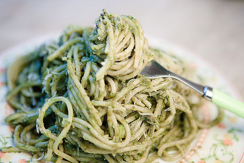 Спагетти с авокадо - фотография № 10