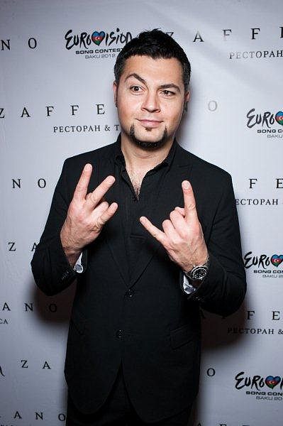 Звезды Евровидения-2012 встретились на веранде Zafferano в Москве