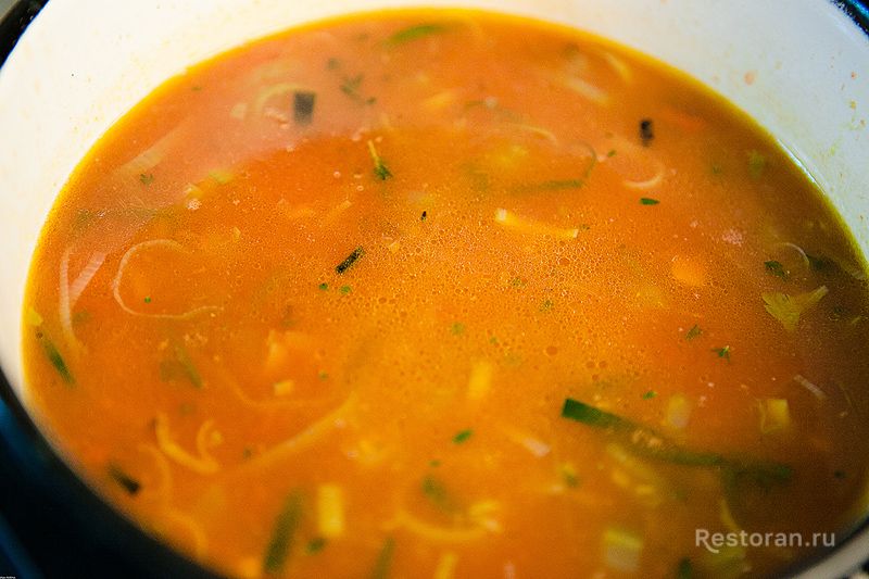 Овощной суп с фрикадельками - фотография № 12