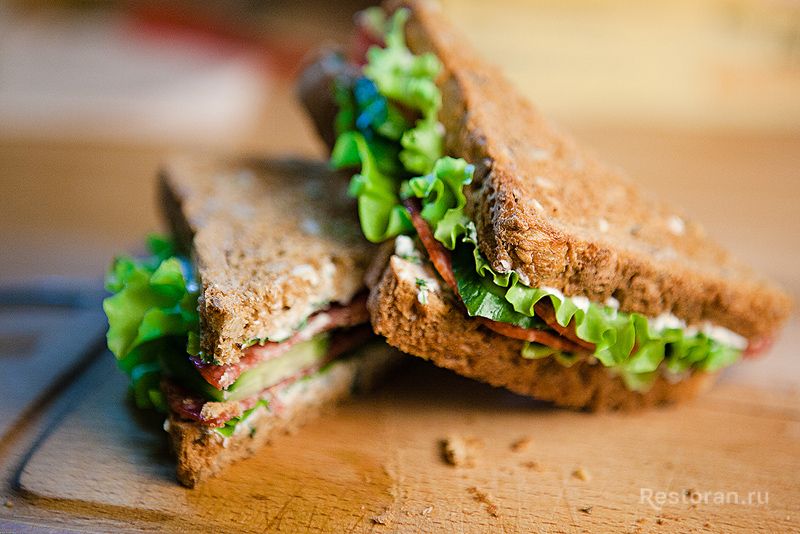 Сэндвич с салями - фотография № 8