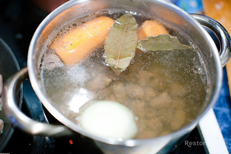 Домашний суп с куриными сердечками - фотография № 2