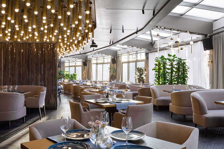 ресторан Bamboo.Bar ресторан Москва-Сити ресторане Бамбу бар